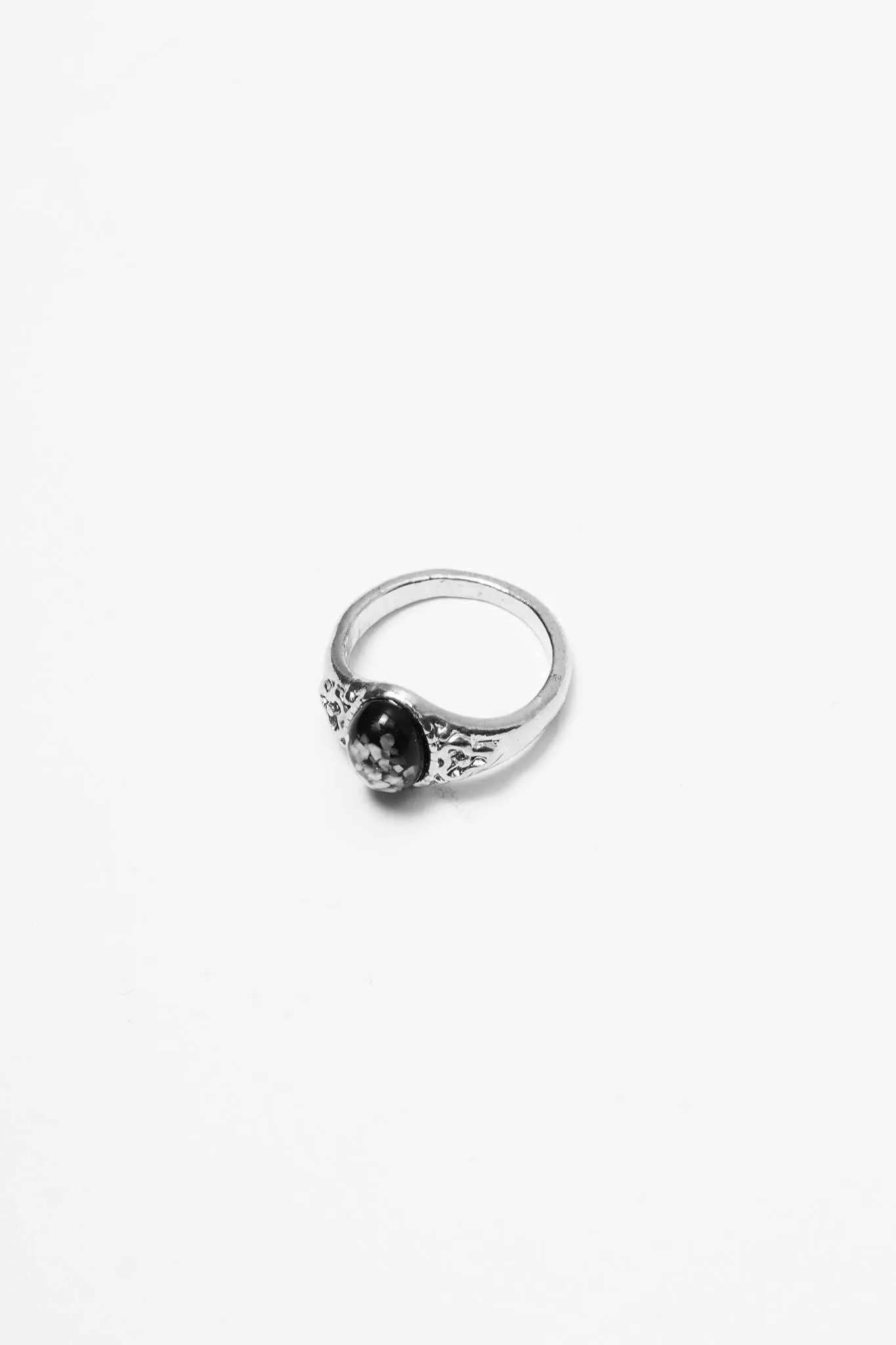 OBSIDIAN "AETHER STONE" RING