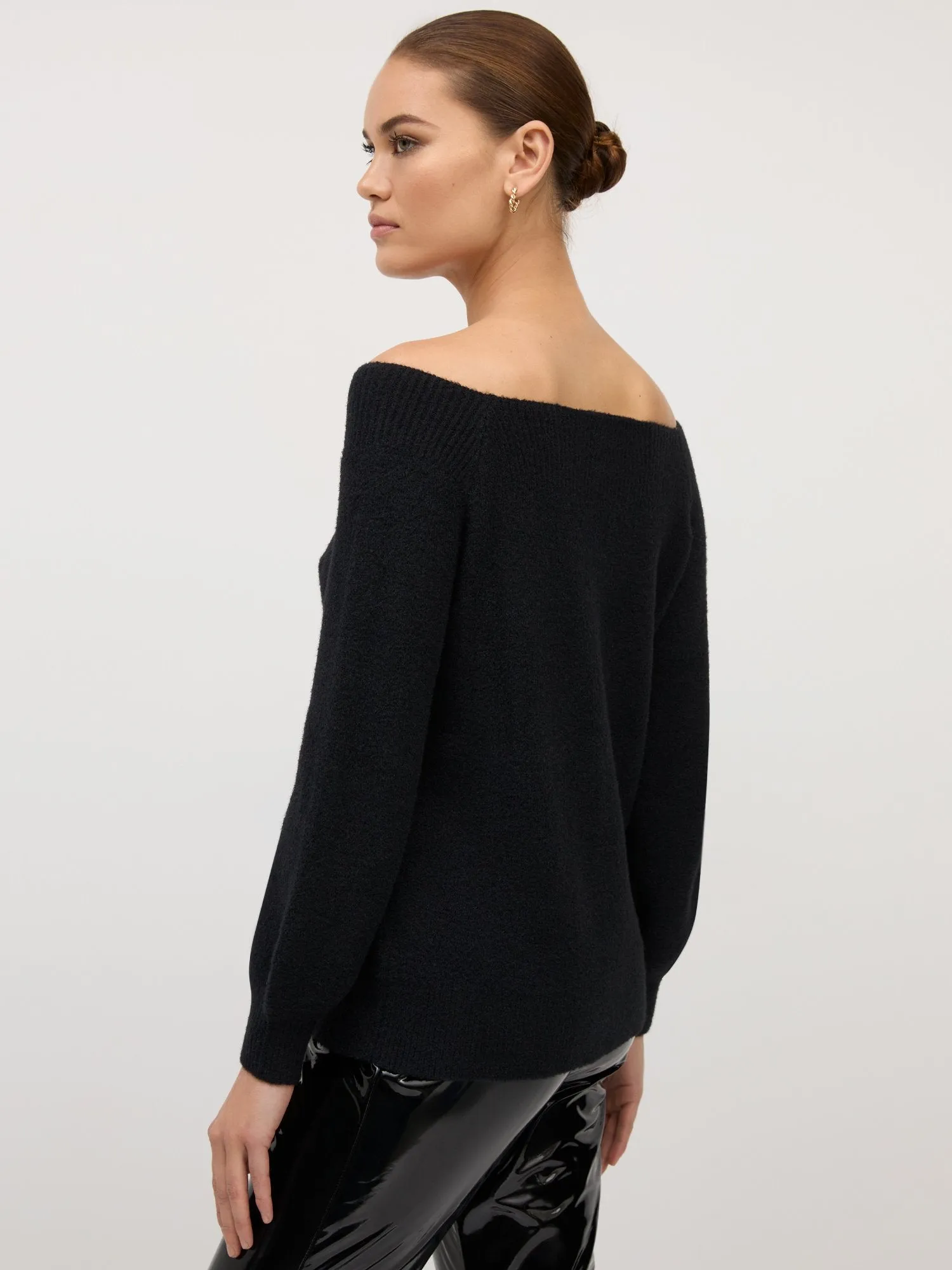 Off-The-Shoulder Super-Soft Sweater