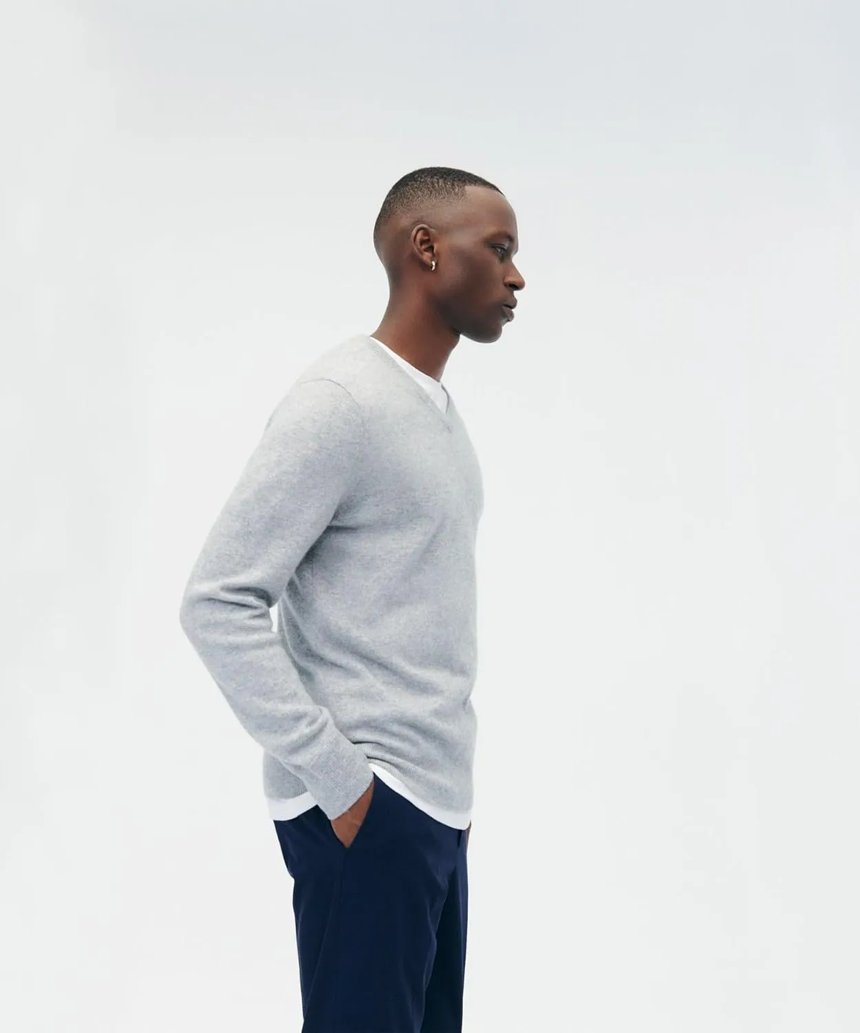 Original Cashmere V-Neck Sweater Men's
