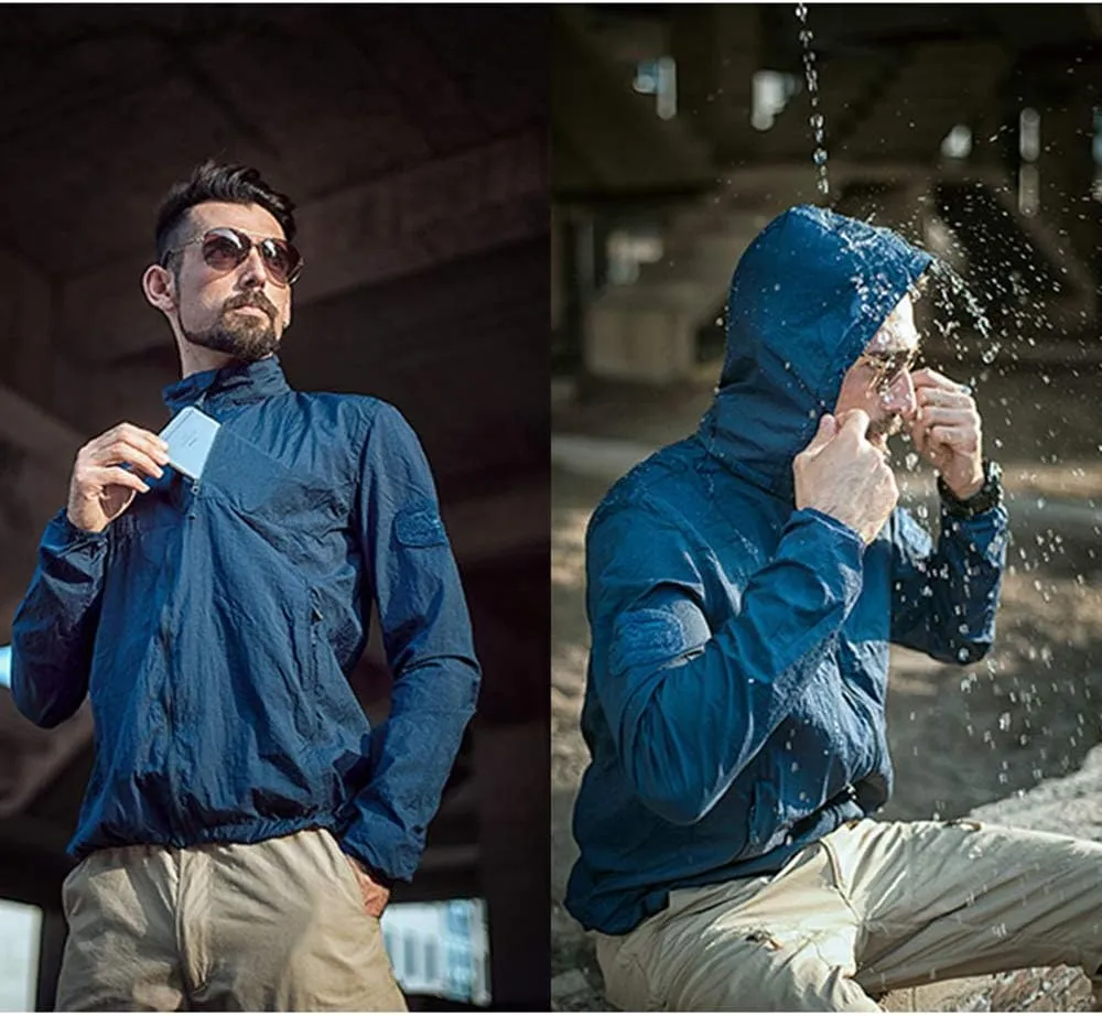Outdoor Sports Camouflage Lightweight Thin Windbreaker Jacket