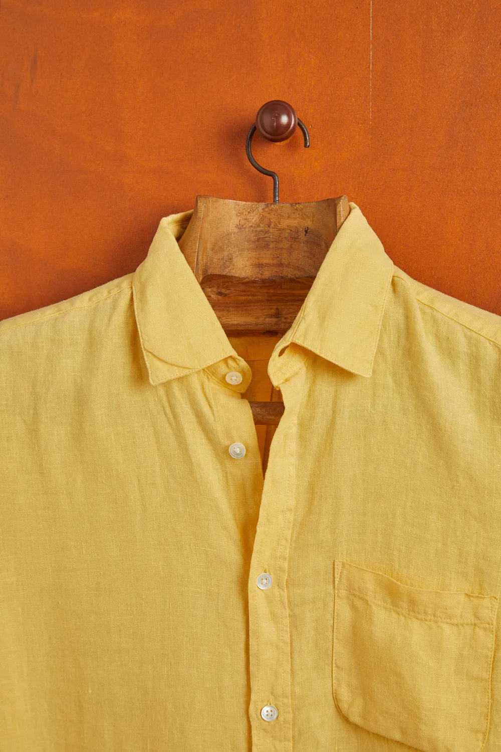 Portuguese Flannel - Linen Shirt - Yellow