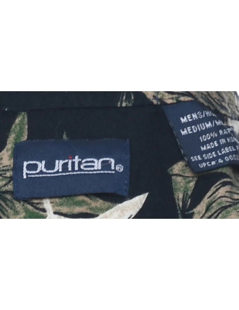 Puritan Hawaiian Shirt - M