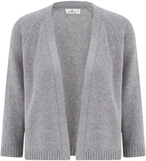 Raglan Sleeve Cashmere Blend Short Women's Knitwear Bolero