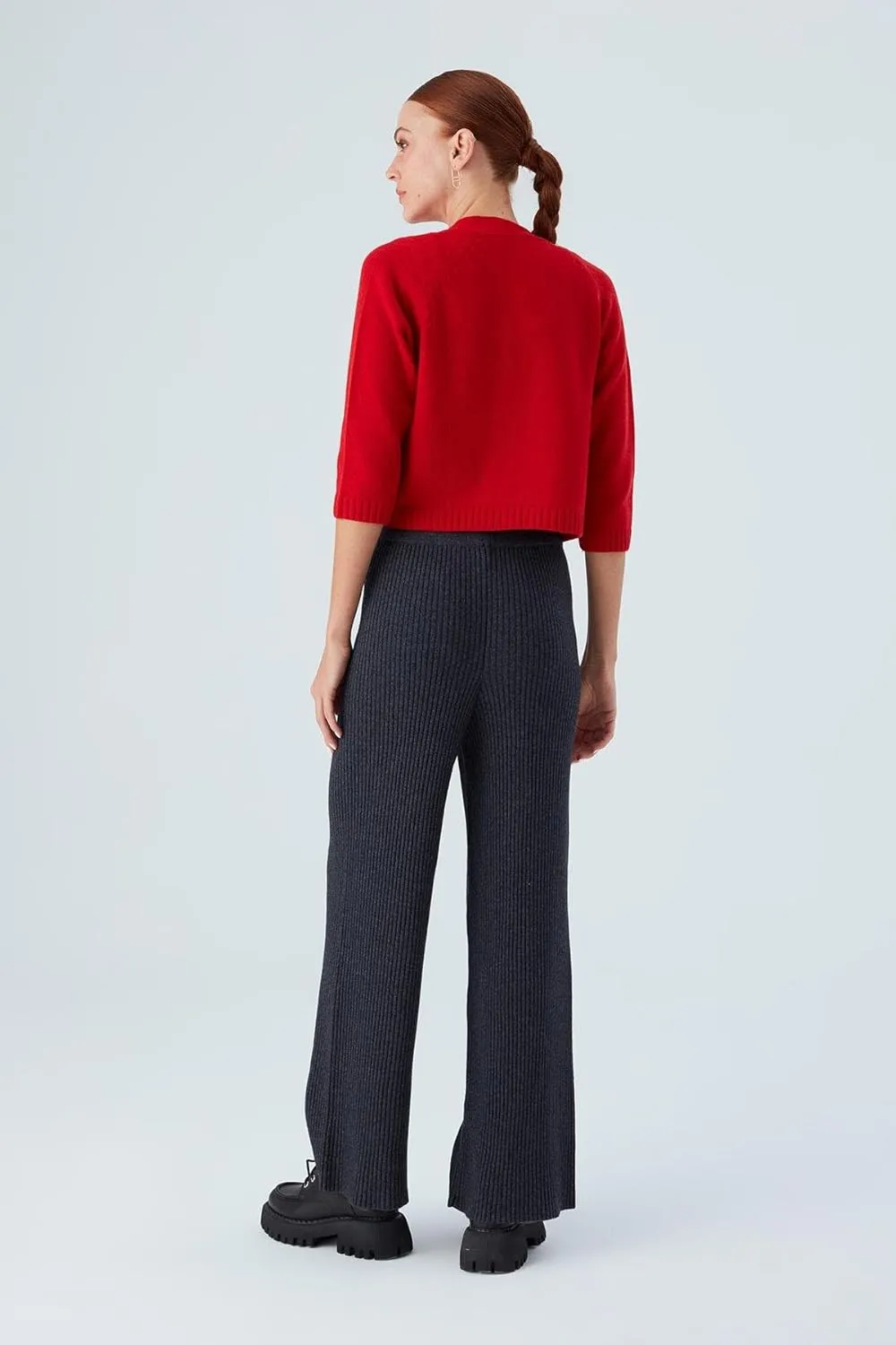 Raglan Sleeve Cashmere Blend Short Women's Knitwear Bolero