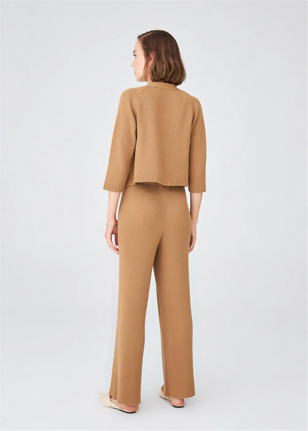 Raglan Sleeve Cashmere Blend Short Women's Knitwear Bolero