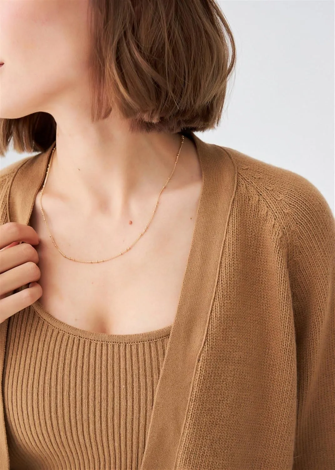 Raglan Sleeve Cashmere Blend Short Women's Knitwear Bolero