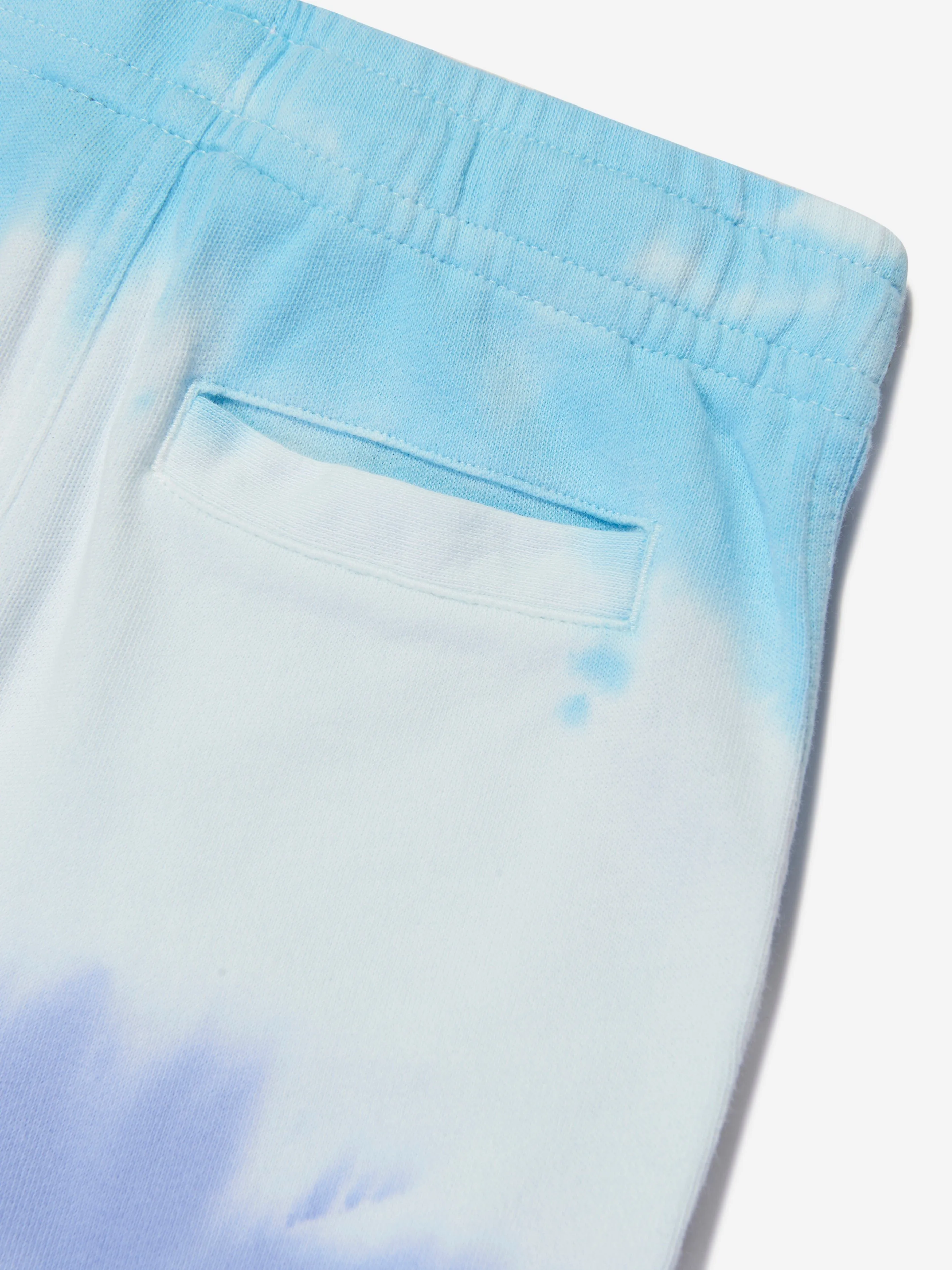 Ralph Lauren Boys Tie Dye Logo Shorts in Blue