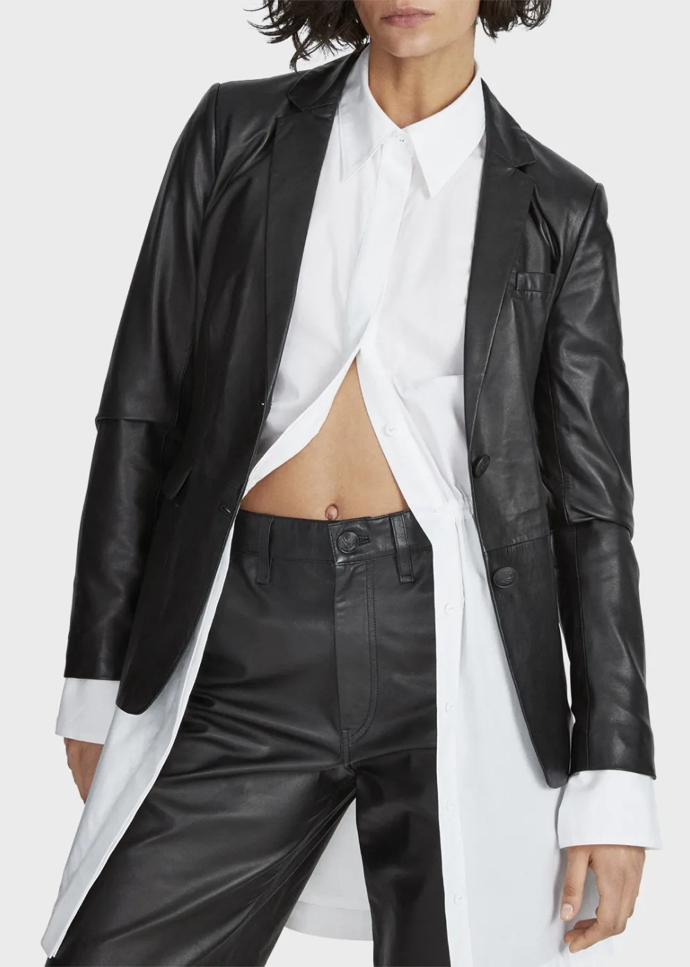 Razor Leather Blazer