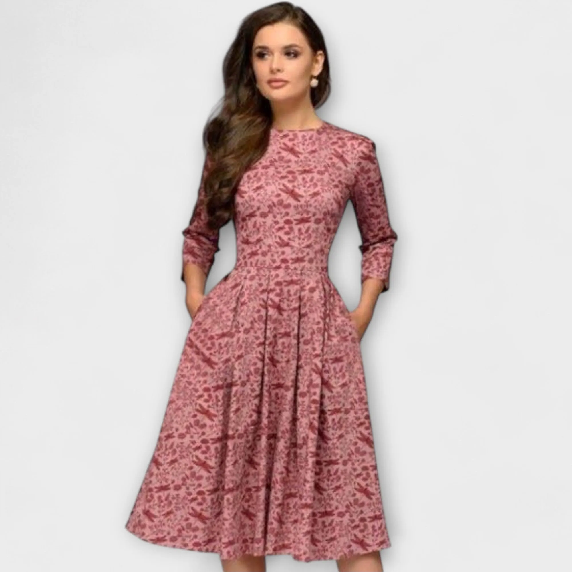 Retrozo Vintage-Inspired Dress