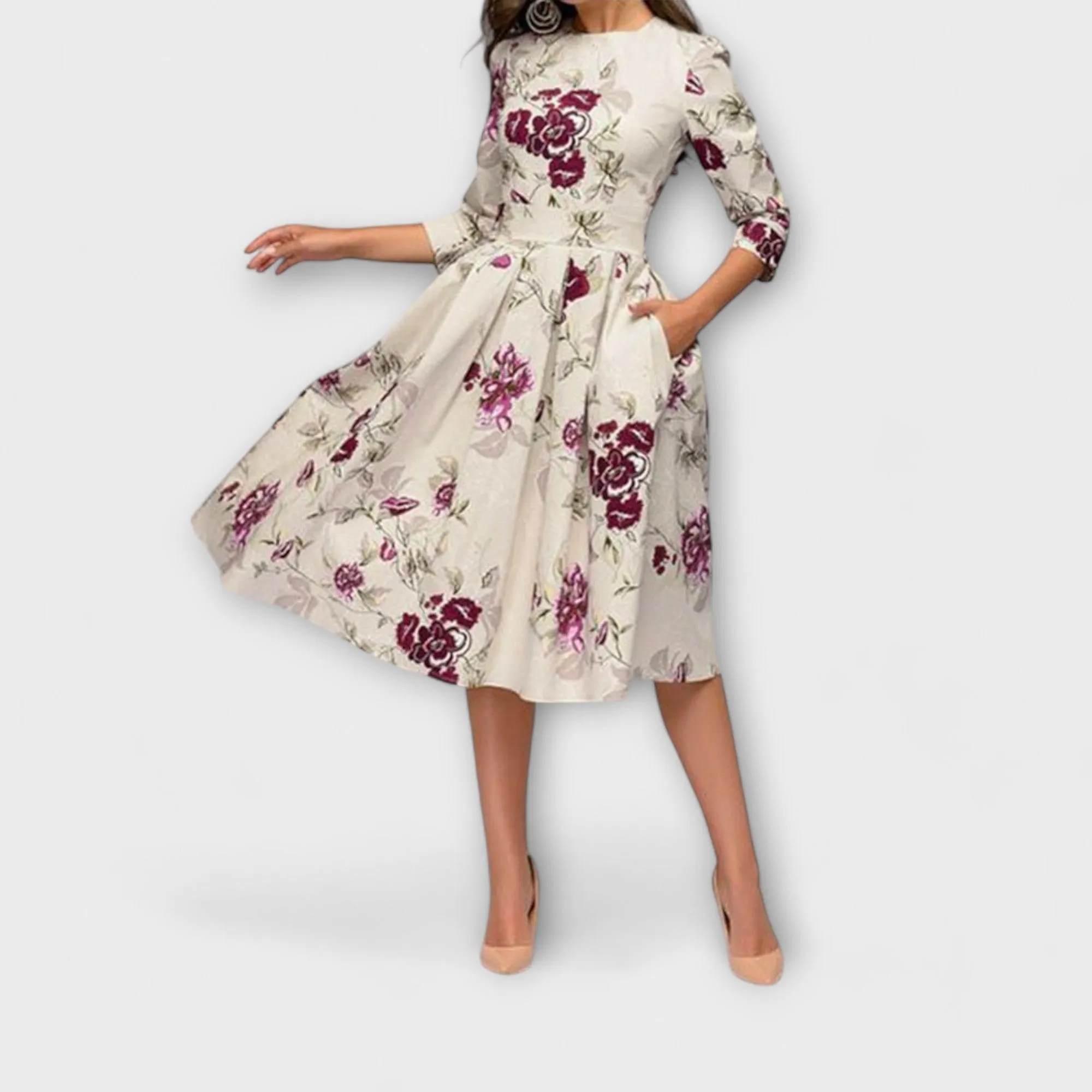 Retrozo Vintage-Inspired Dress
