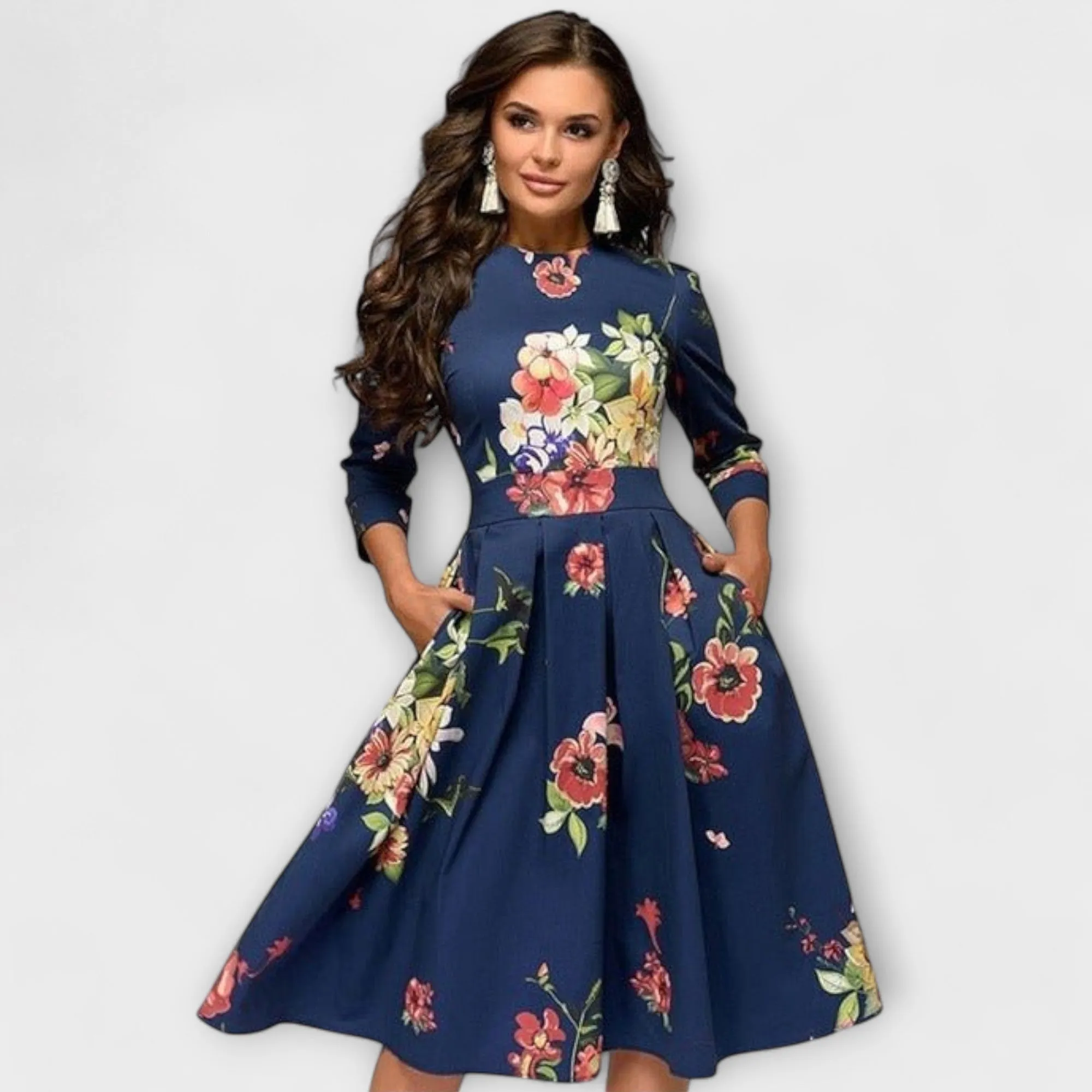 Retrozo Vintage-Inspired Dress