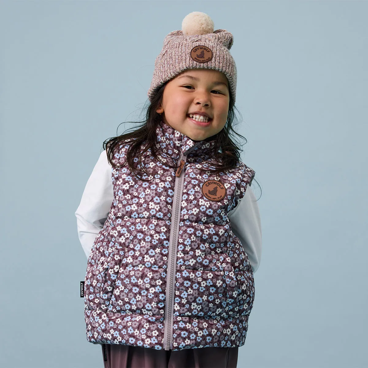 Reversible Vest Flower Fields