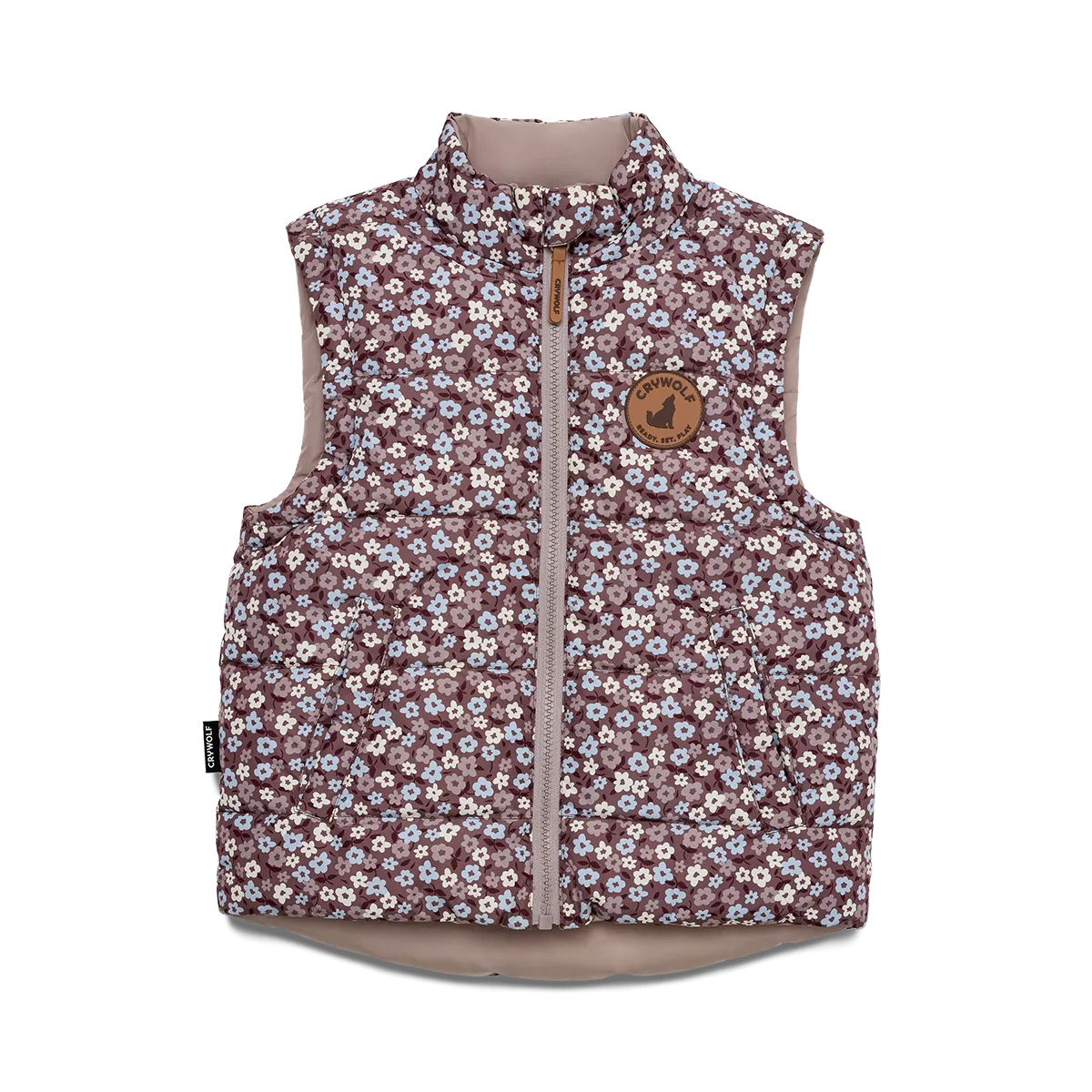 Reversible Vest Flower Fields