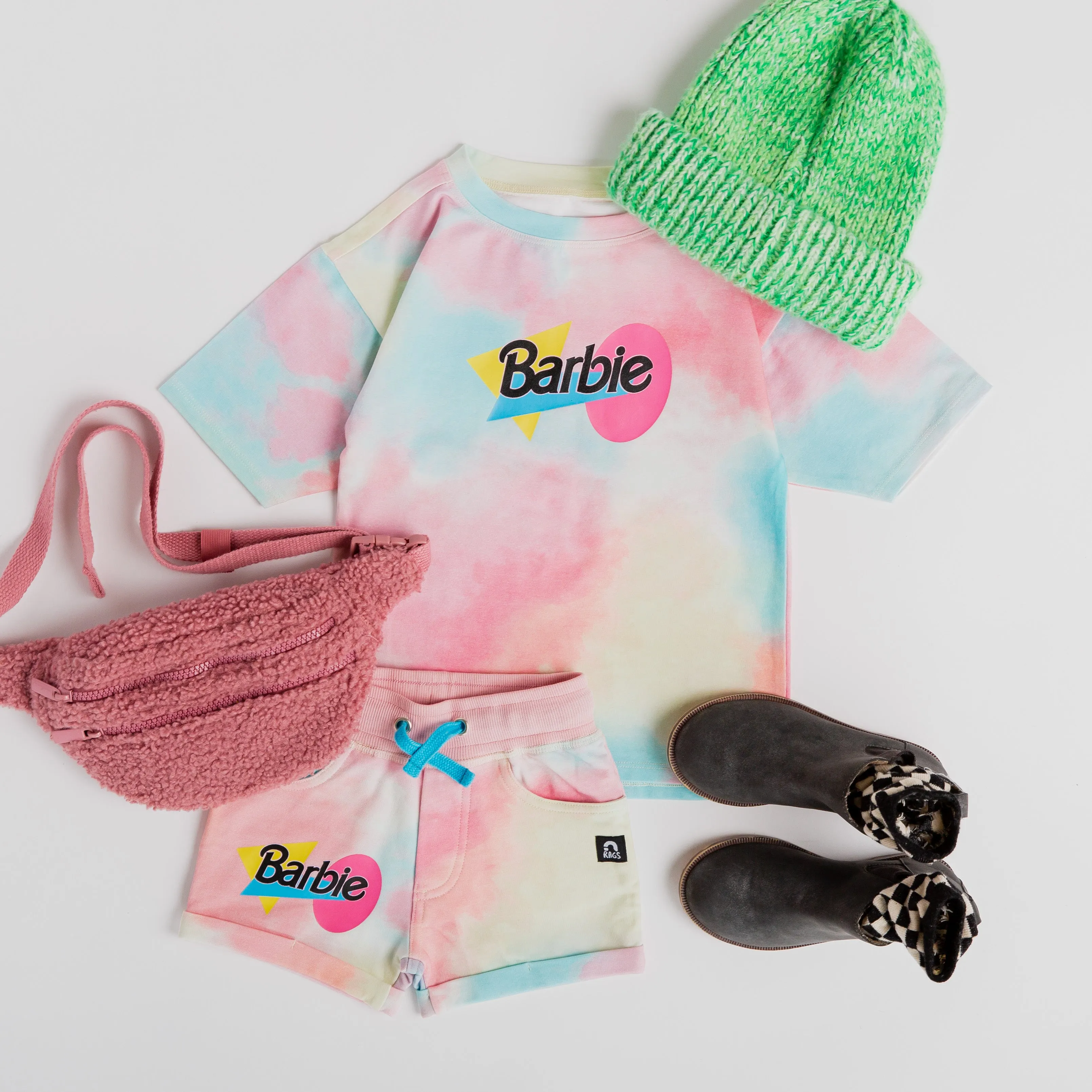 Rolled Hem Shorts - 80's Barbie™