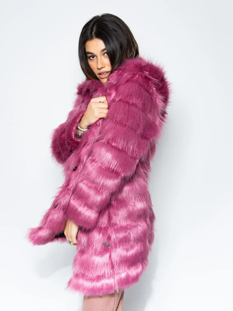 Rose Finch Collector Edition Faux Fur Coat