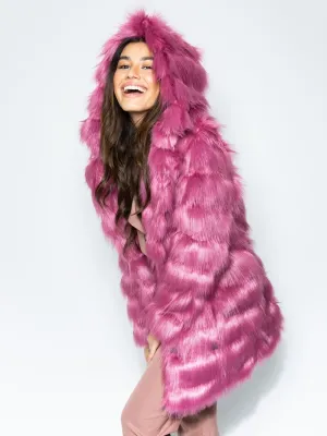 Rose Finch Collector Edition Faux Fur Coat