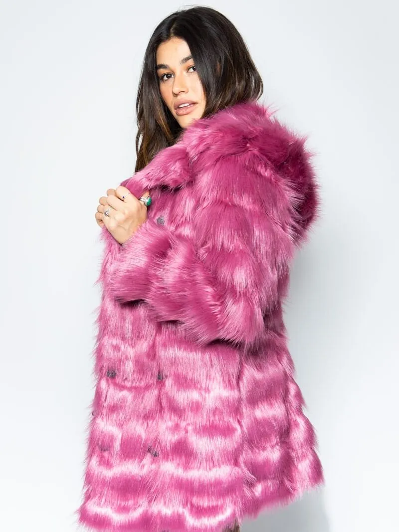 Rose Finch Collector Edition Faux Fur Coat