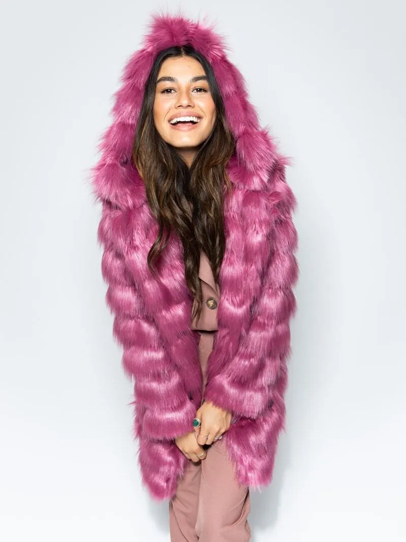 Rose Finch Collector Edition Faux Fur Coat