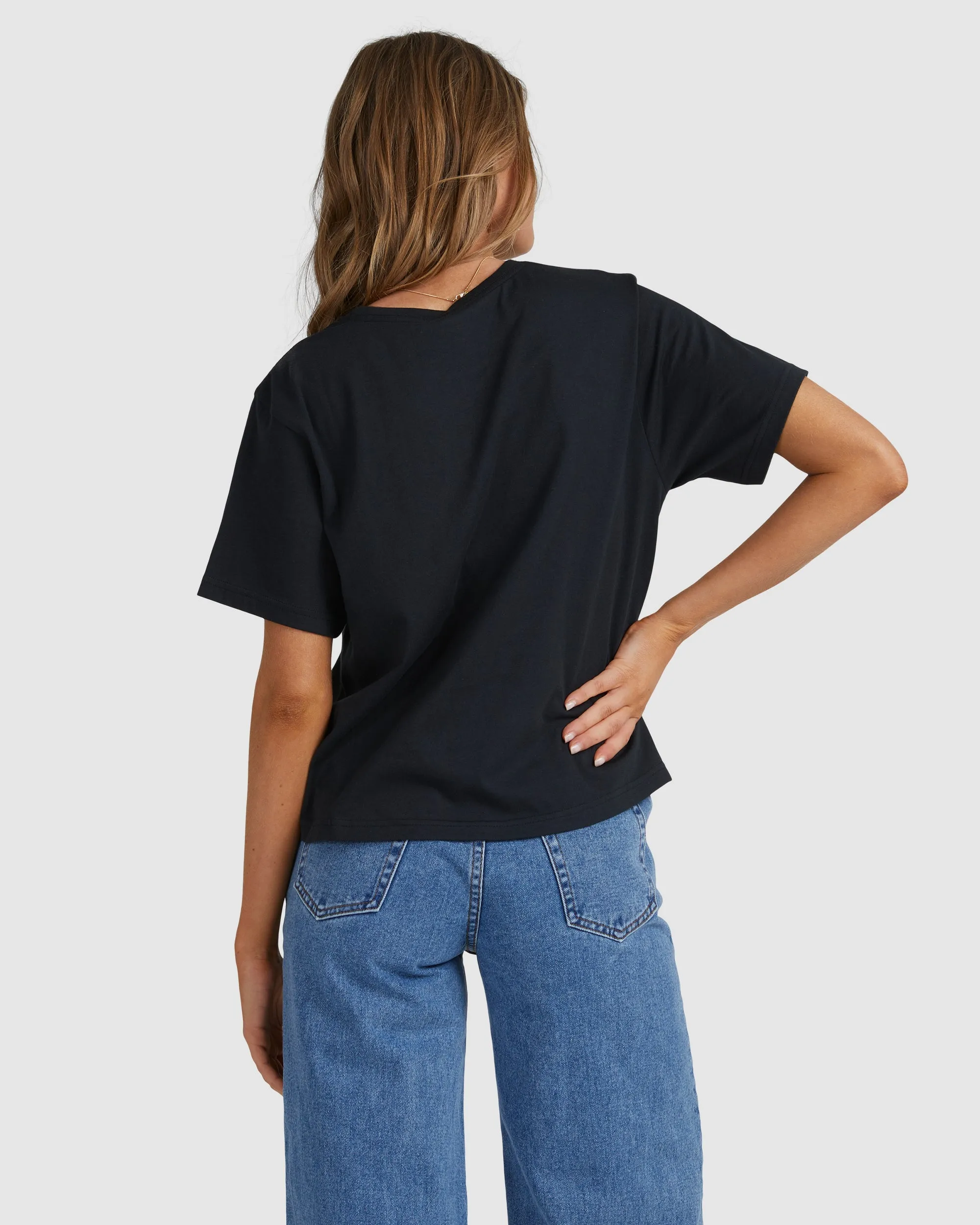 RVCA CURL KEYLINE TEE