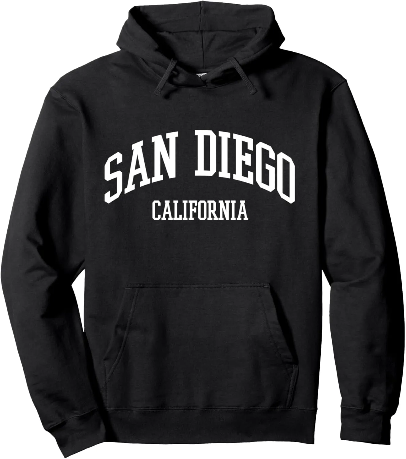 San Diego California Classic Vintage Pullover Hoodie