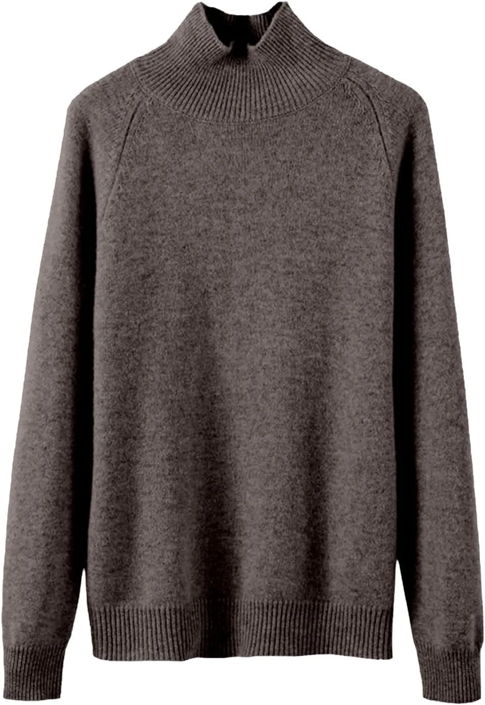 SERYU Cashmere Turtleneck Sweater for Women Comfort Pullover Tops Casual Turtleneck Long Sleeve Wool Sweater