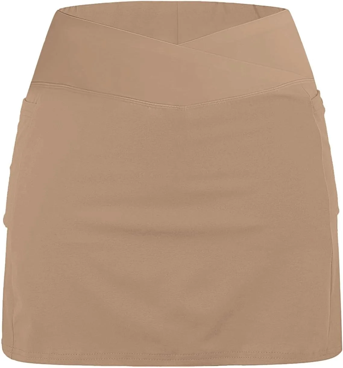 Skorts for Women with Pockets High Waist Tummy Control Womens Yoga Shorts Casual Athletic Tennis Mini Short Skirts