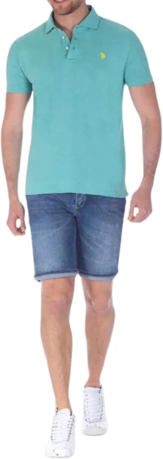 SLIM FIT SOLID PIQUE POLO SHIRT
