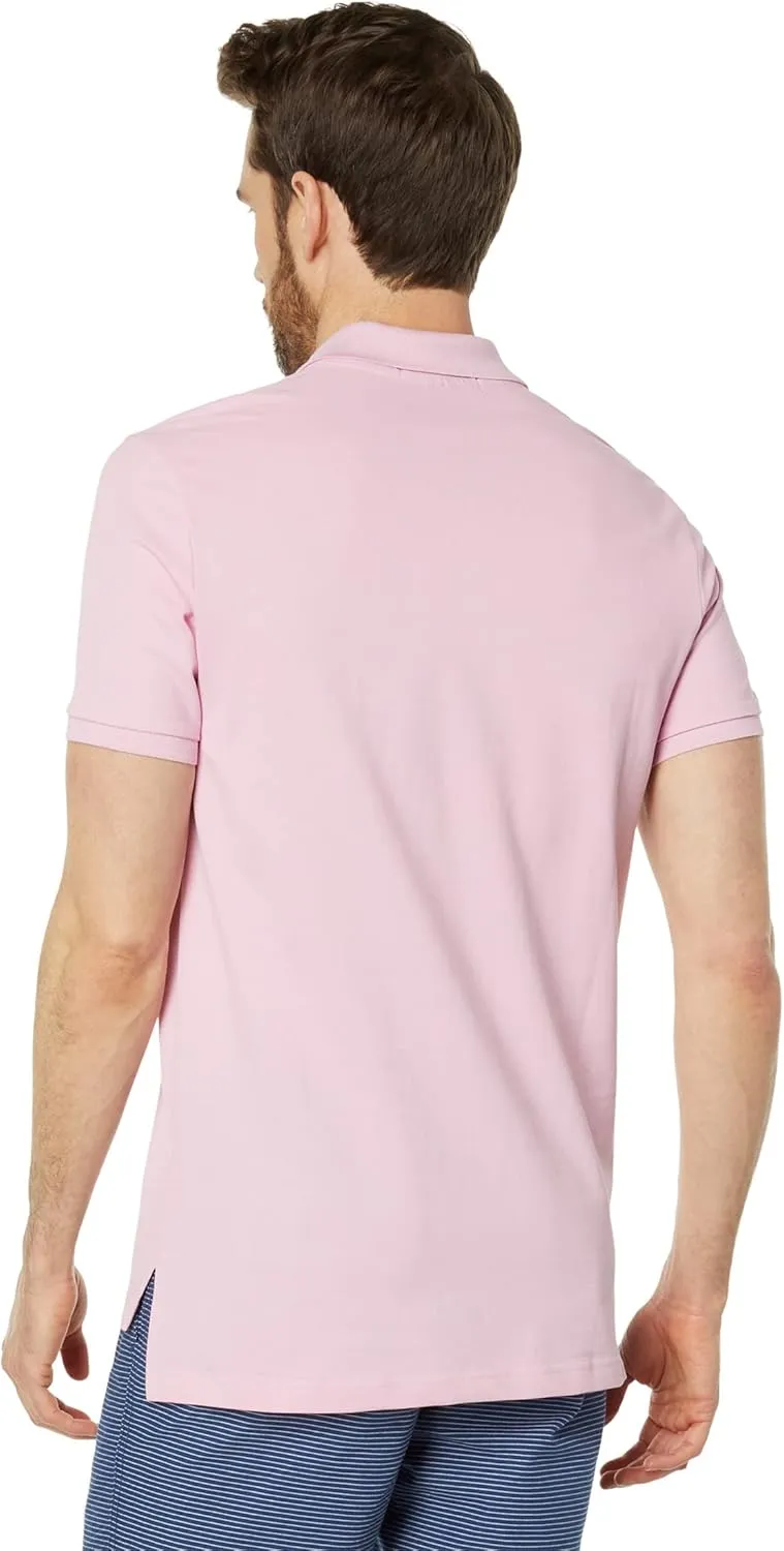 SLIM FIT SOLID PIQUE POLO SHIRT