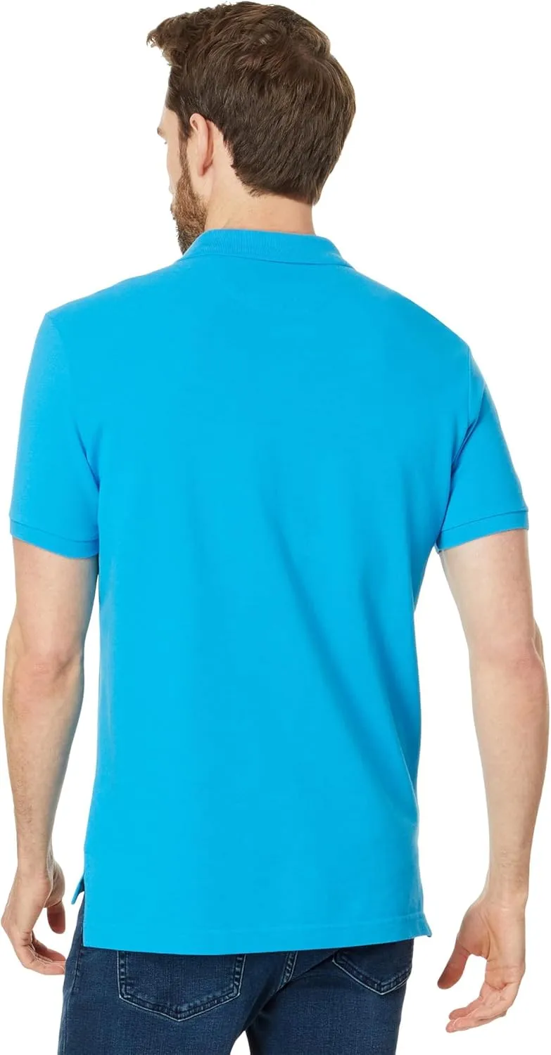 SLIM FIT SOLID PIQUE POLO SHIRT