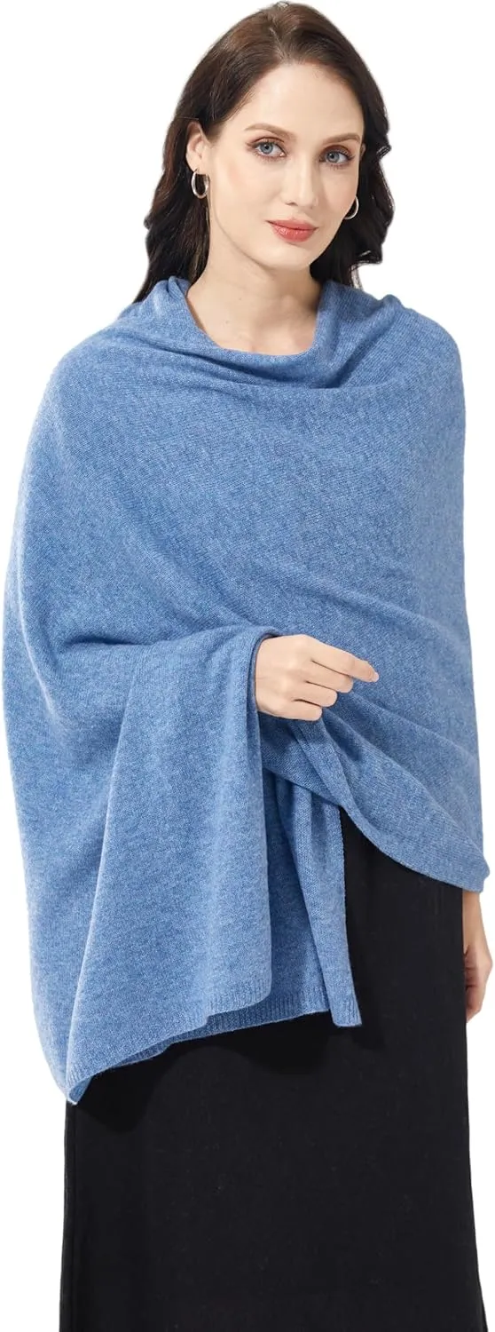 Soft Cashmere Blend Wrap Chic Scarf Stole for Women Wayfarer Travel Extra Large 87"x28"
