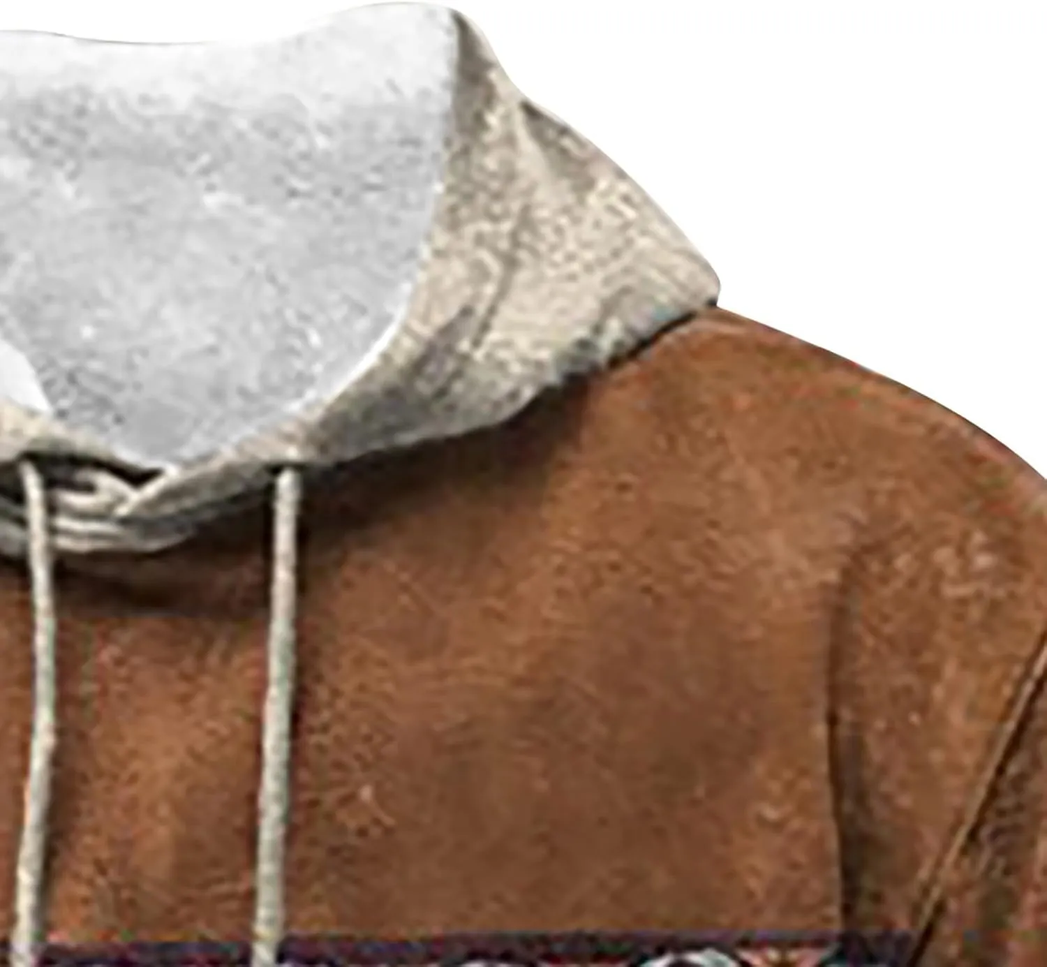 Solid Hoodie Pullover Sweater Mens Autumn And Winter Loose Plus Size Hooded Pullover Sweater Knit Sweatshirt with