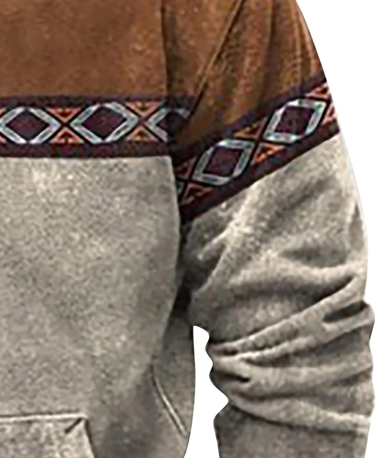 Solid Hoodie Pullover Sweater Mens Autumn And Winter Loose Plus Size Hooded Pullover Sweater Knit Sweatshirt with