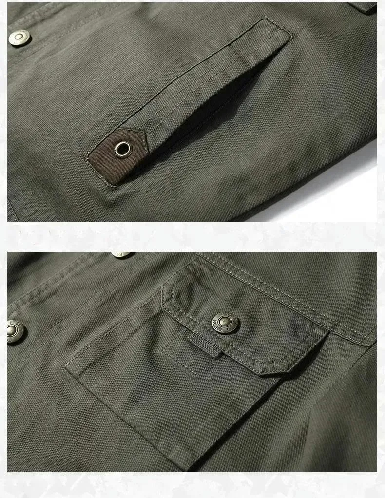 Sports Thin Outwear Work Clothes Men Cargo Jackets Waterproof Outdoor Coat