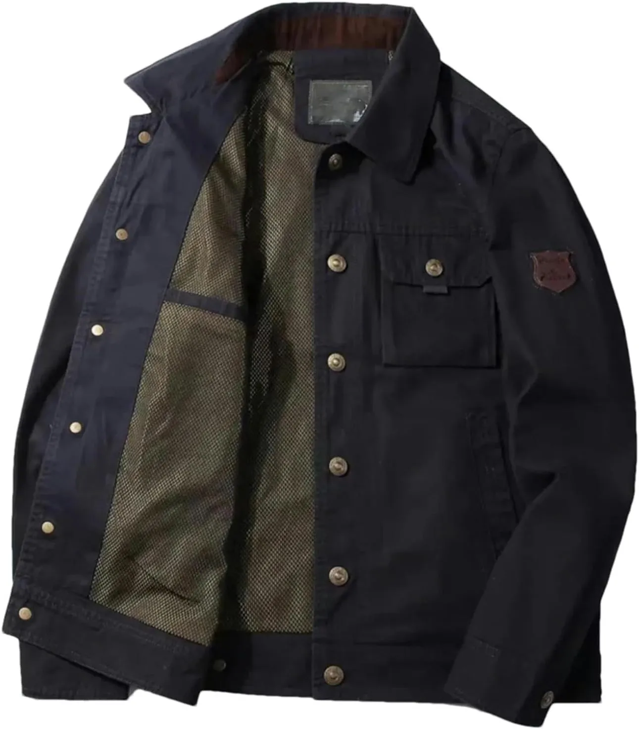 Sports Thin Outwear Work Clothes Men Cargo Jackets Waterproof Outdoor Coat