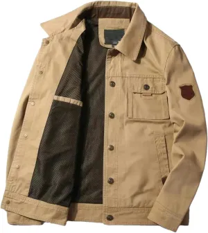 Sports Thin Outwear Work Clothes Men Cargo Jackets Waterproof Outdoor Coat
