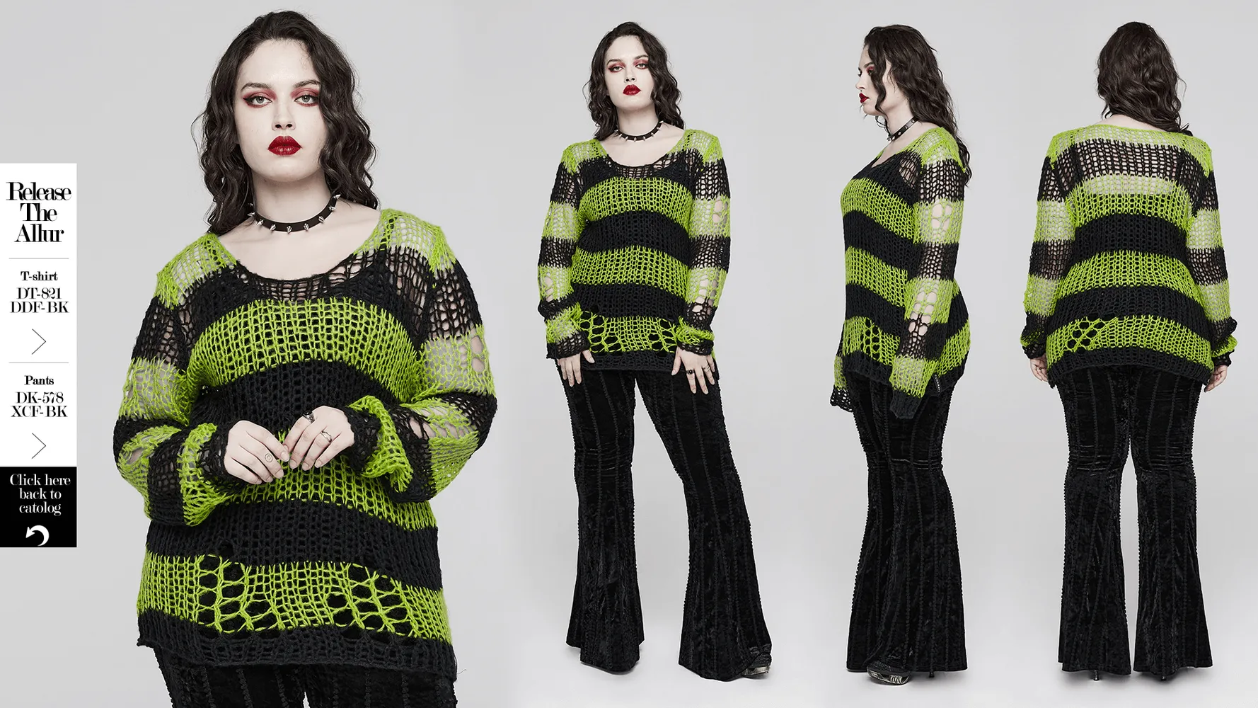 Stylish Distressed Striped Mohair Pullover Sweater