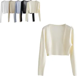 Sun Knit Cardigan Women's Thin Ice Silk Coat Shawl Air-Conditioned Shirt with Slip Skirt,Ice Silk Shirt Skin-Friendly
