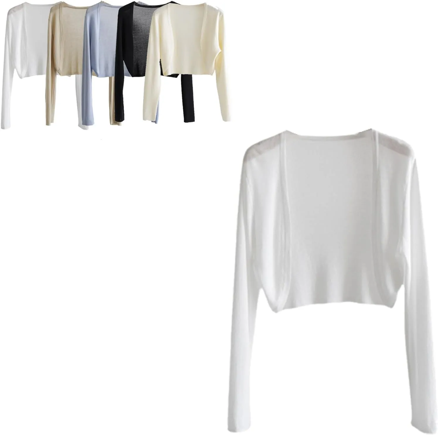 Sun Knit Cardigan Women's Thin Ice Silk Coat Shawl Air-Conditioned Shirt with Slip Skirt,Ice Silk Shirt Skin-Friendly