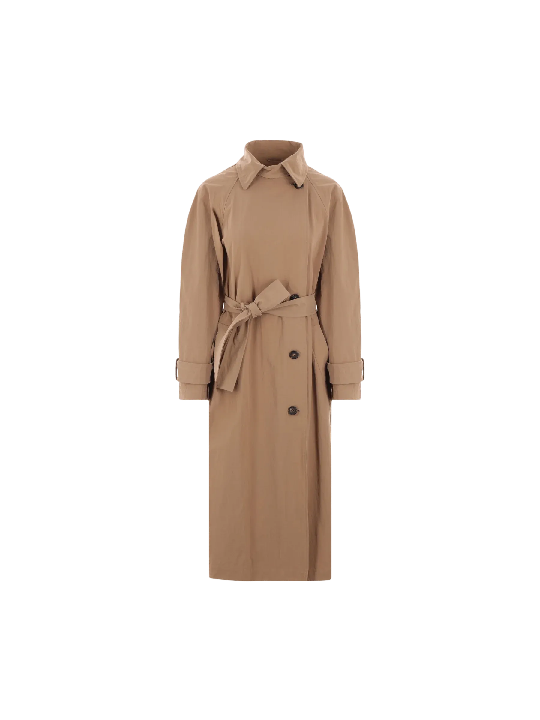 Techno Canvas Trench Coat