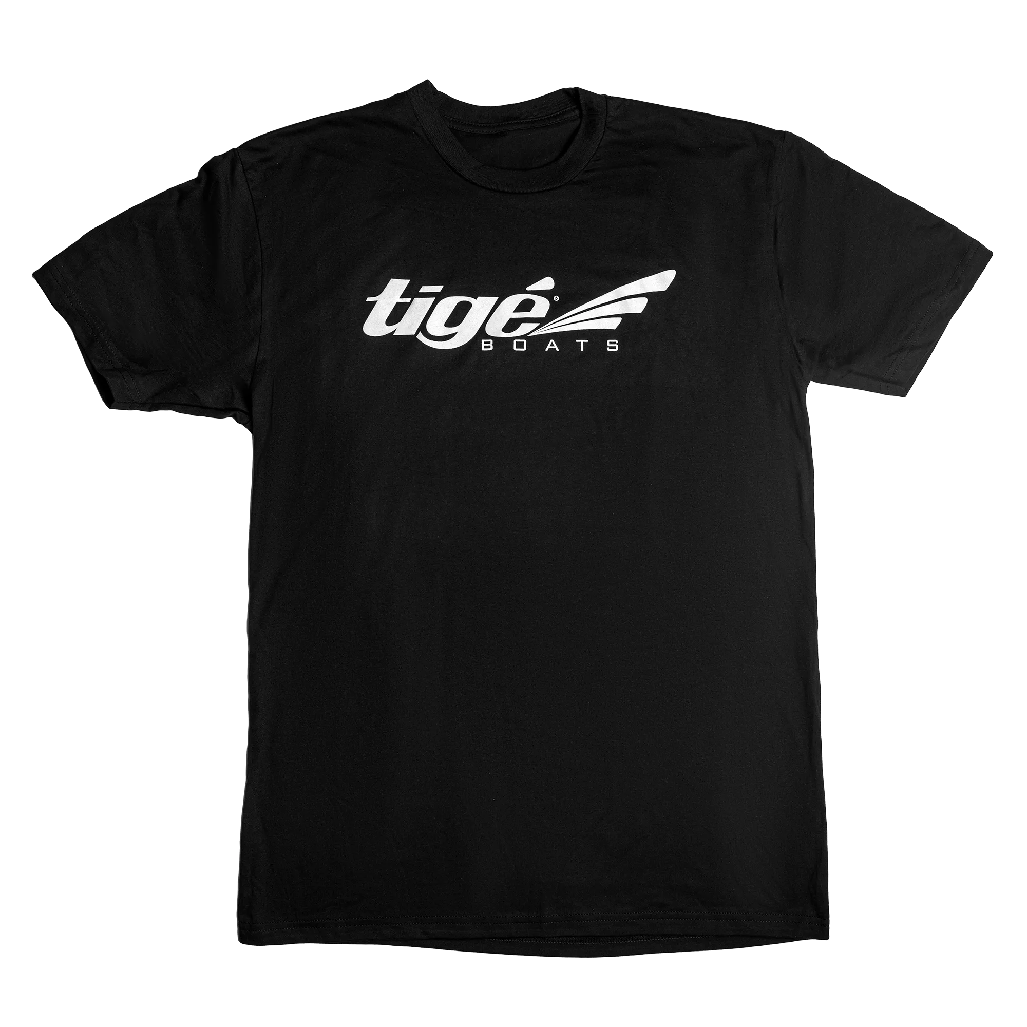Tige Logo Tee - Black w/White Logo