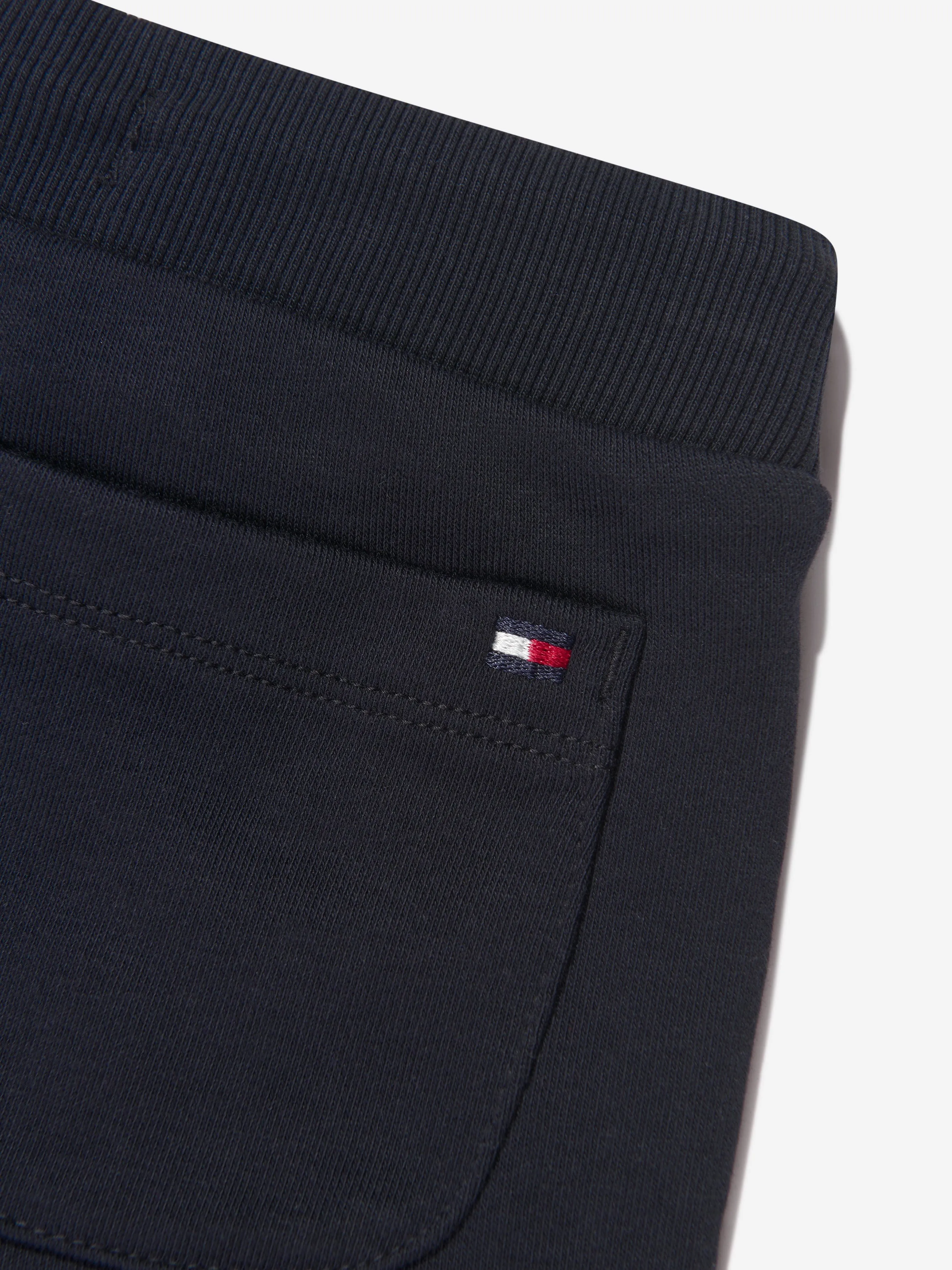 Tommy Hilfiger Boys Monotype Sweat Shorts in Navy