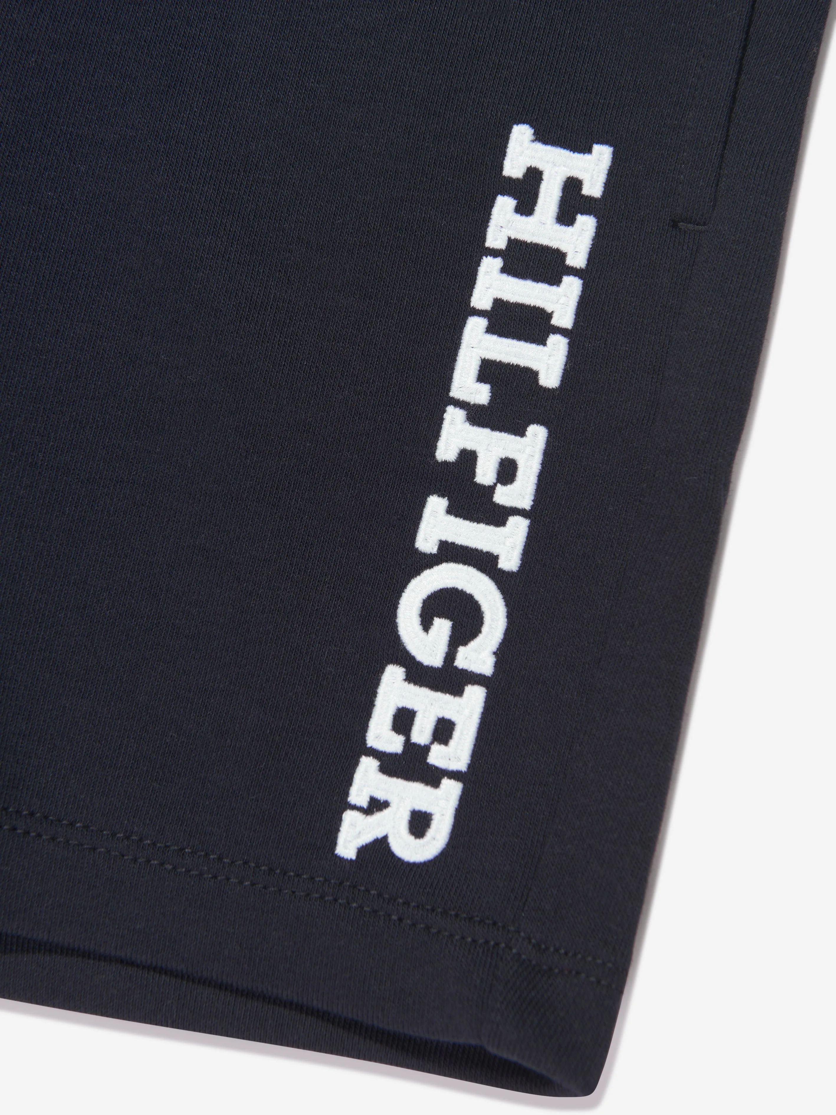 Tommy Hilfiger Boys Monotype Sweat Shorts in Navy
