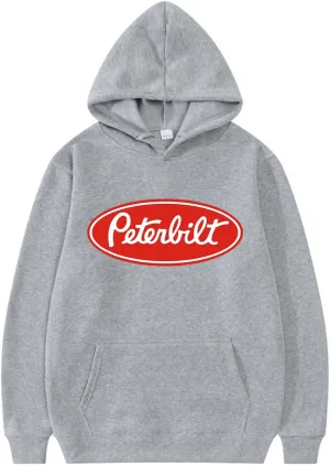 Trucker Logo Graphic Hoodie Sweatshirt for Truck Enthusiasts for Men & Women