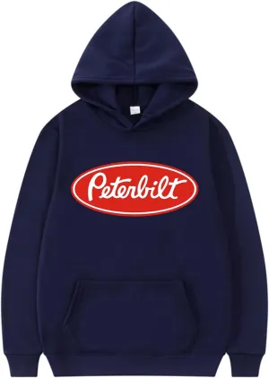 Trucker Logo Graphic Hoodie Sweatshirt for Truck Enthusiasts for Men & Women