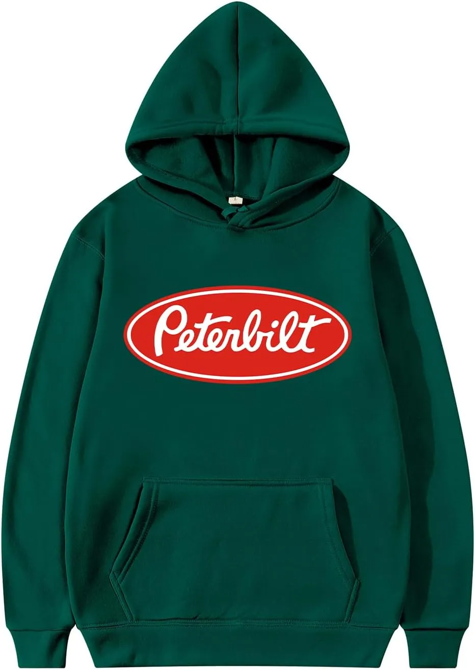Trucker Logo Graphic Hoodie Sweatshirt for Truck Enthusiasts for Men & Women