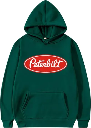 Trucker Logo Graphic Hoodie Sweatshirt for Truck Enthusiasts for Men & Women