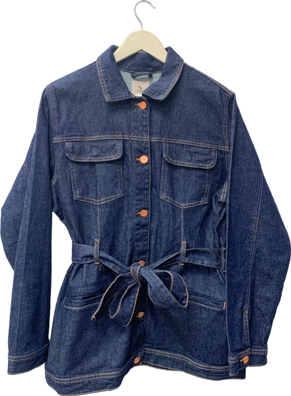 Tu Blue Denim Jacket UK 18