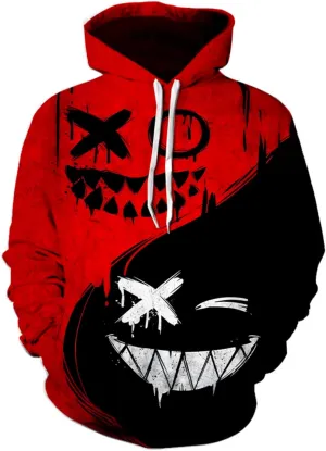 Unisex Novelty Hoodie Funny Personalized Printed Sweater Party Atmosphere Fashion Hoodie