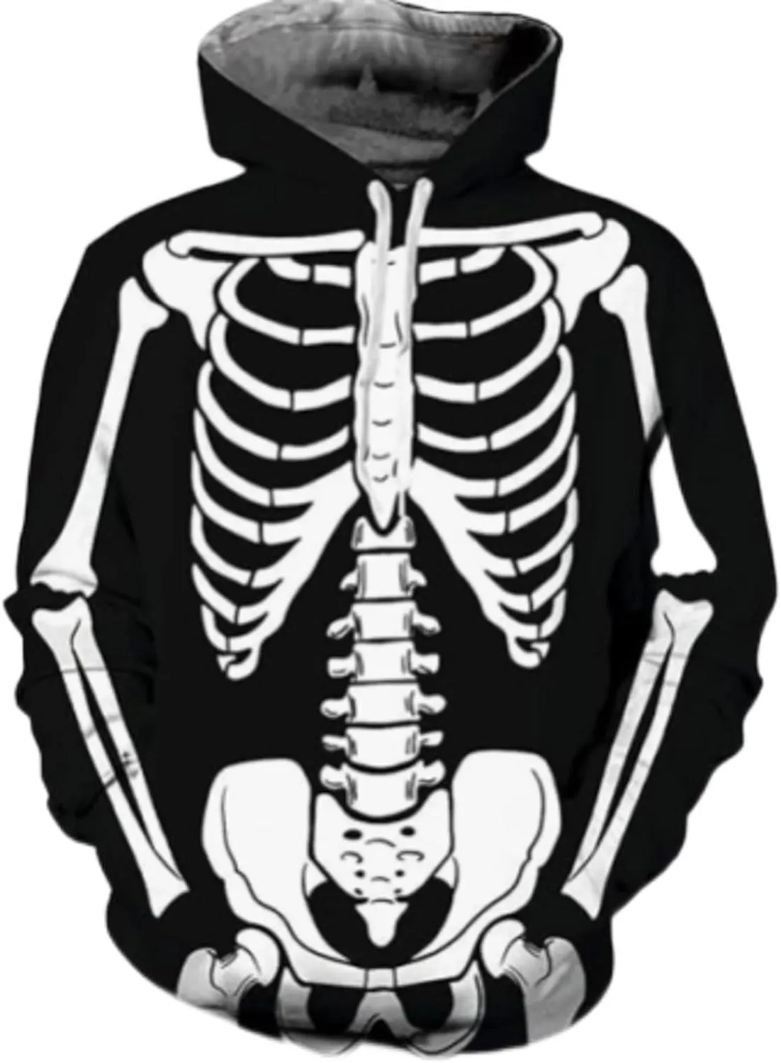 Unisex Novelty Hoodie Funny Personalized Printed Sweater Party Atmosphere Fashion Hoodie