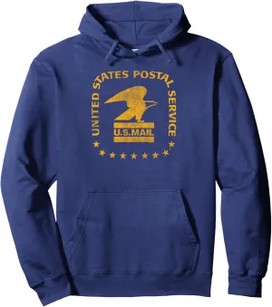 United States Postal Service Vintage Mail Seal Pullover Hoodie